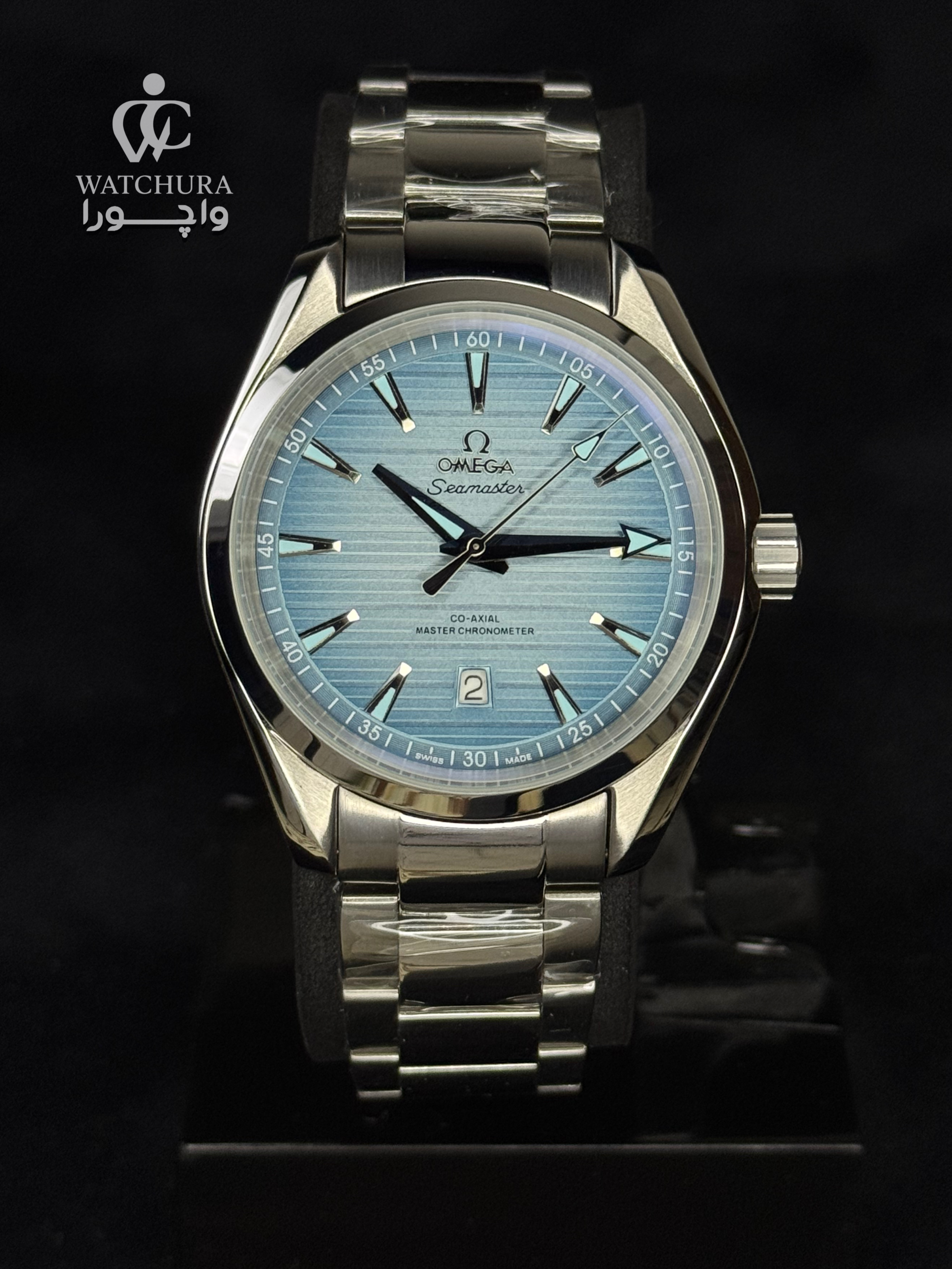 ساعت مچی امگا سیمستر آکوا تِرا ۱۵۰M اتوماتیک - (Teak Dial)