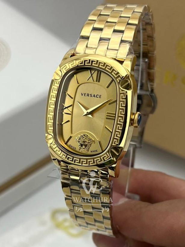 ساعت مچی زنانه ورساچه کوچر _ versace couture طلایی