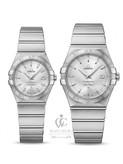 ساعت مچی ست امگا کانسلیشن Omega Constellatio تمام استیل _ عدد خطی