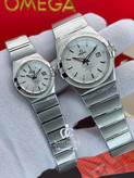 ساعت مچی ست امگا کانسلیشن Omega Constellatio تمام استیل _ عدد خطی