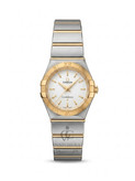 ساعت مچی ست امگا کانسلیشن Omega Constellatio صدف _ عدد خطی