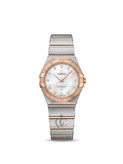 ساعت مچی ست امگا کانسلیشن Omega Constellatio استیل رز گلد _ عدد نگین