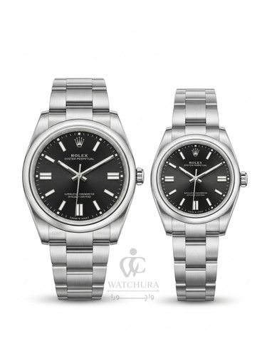 ساعت مچی رولکس اویستر پرپچوال - ROLEX OYSTER PERPETUAL صفحه مشکی