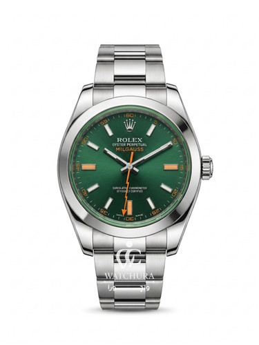 ساعت مچی مردانه اتوماتیک رولکس میلگاس – ROLEX MILGAUSS صفحه سبز