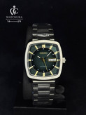 ساعت مچی مردانه اتوماتیک سیکو ریکرفت بند فلزی - Seiko Recraft - صفحه سبز