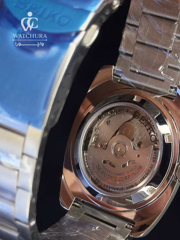 ساعت مچی مردانه اتوماتیک سیکو ریکرفت بند فلزی - Seiko Recraft - صفحه سبز