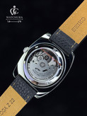 ساعت مچی مردانه اتوماتیک سیکو ریکرفت بند چرمی مشکی - Seiko Recraft - صفحه سبز